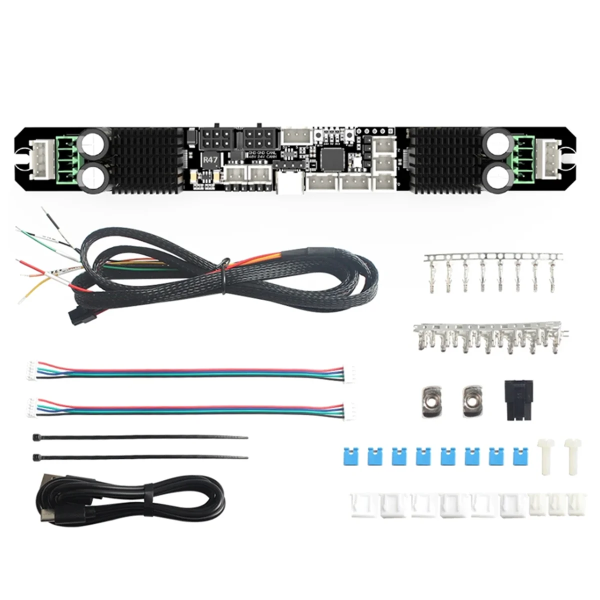 

Материнская плата T07C-DFH PITB V2.0 на базе мощного модуля драйвера двигателя XY RP2040 с интерфейсом CAN/CANFD, встроенной двую TMC5160