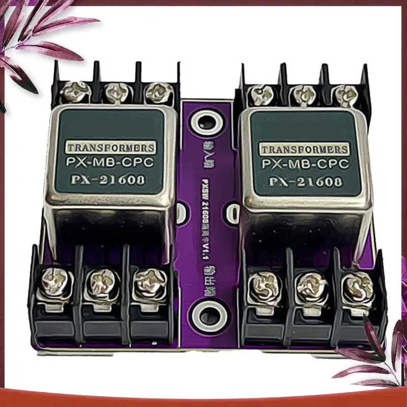 

Durable Balanced And Unbalanced Conversion Audio Isolator Permalloy Audio Isolation Transformer 600:600 20Hz-20Khz PX-21608