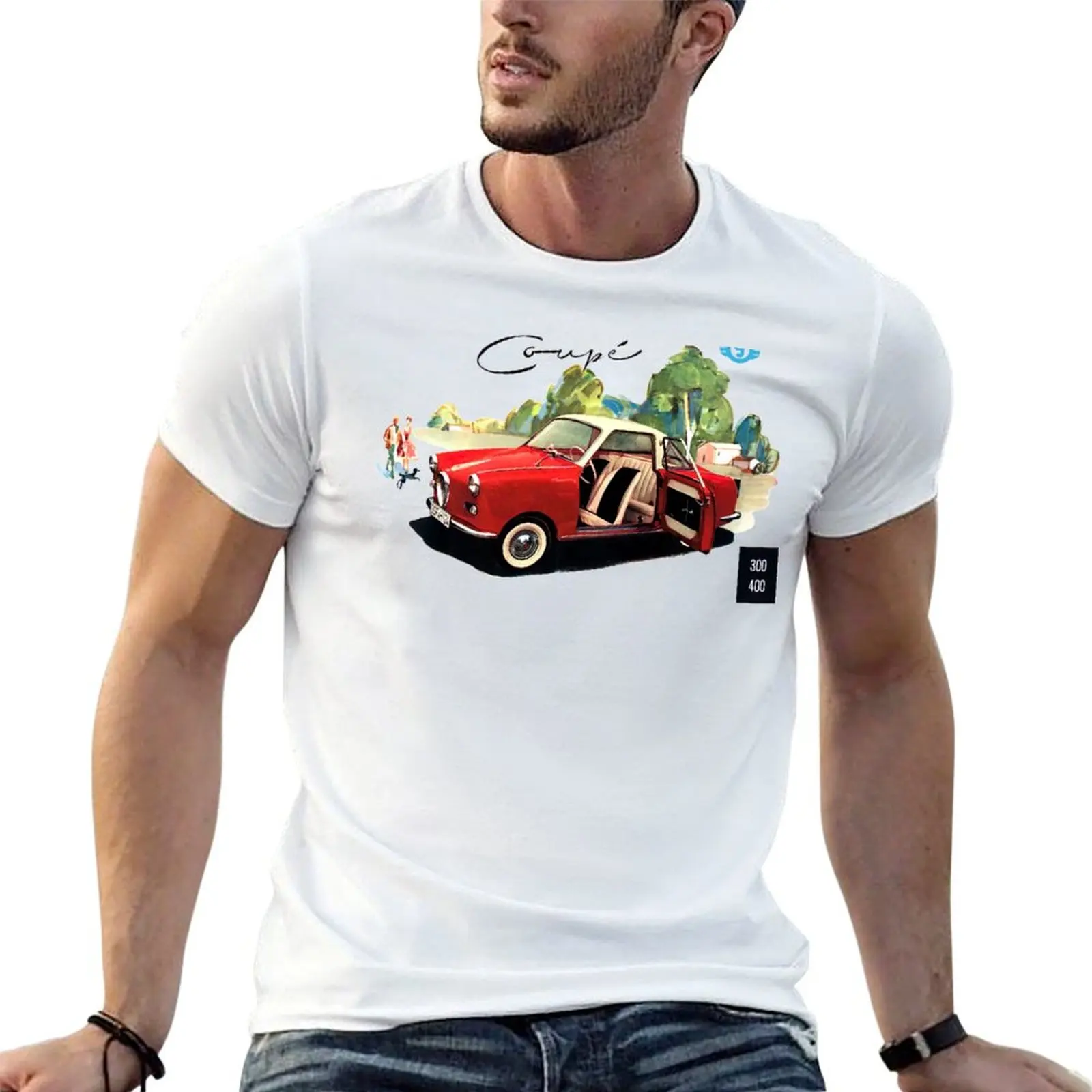 GLAS ISARD - ADVERT T-Shirt Lightweight Casual Summer T-Shirt