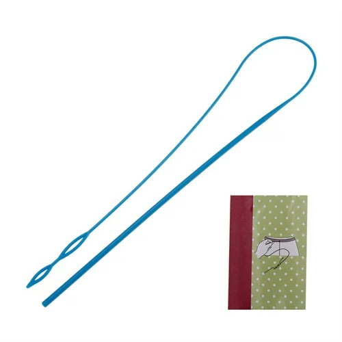 1Pc Drawsting Threader Plastic clothing Sewing Accessories Elastic Belt Portable Wearing Rope Weaving Tool