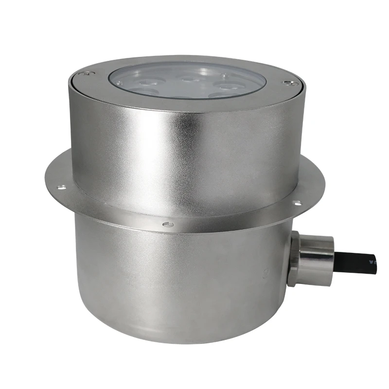 18W IP68 Waterproof  12V Pool Lights Outdoor Recessed Floor Led Deck Garden Inground Buried Underwater Lights 316L Stainless
