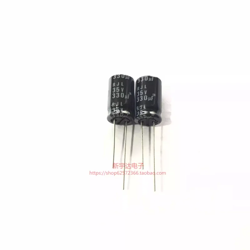 10-100PCS 35V330UF 10X16 Japanese Ina RJL high-frequency low resistance 330UF35V original electrolytic capacitor