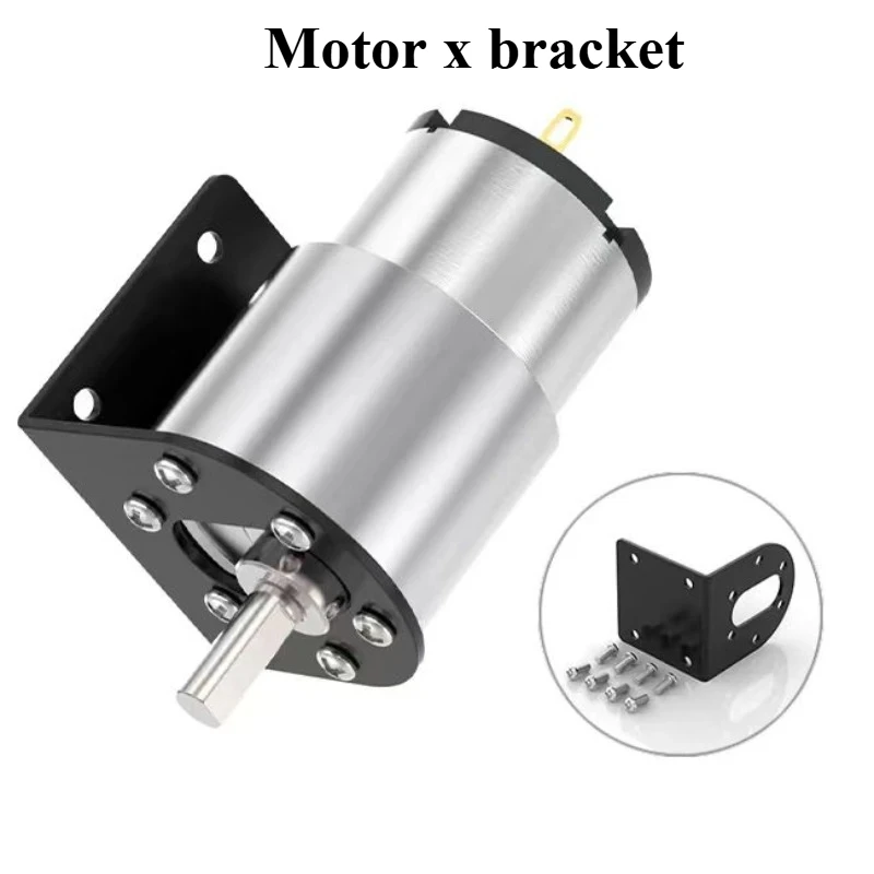 JGB37-520 12V 24V High Torque Gear Box Electric Motor New Gearmotor 5/10/20/30/45/60/100/200/300/600rpm