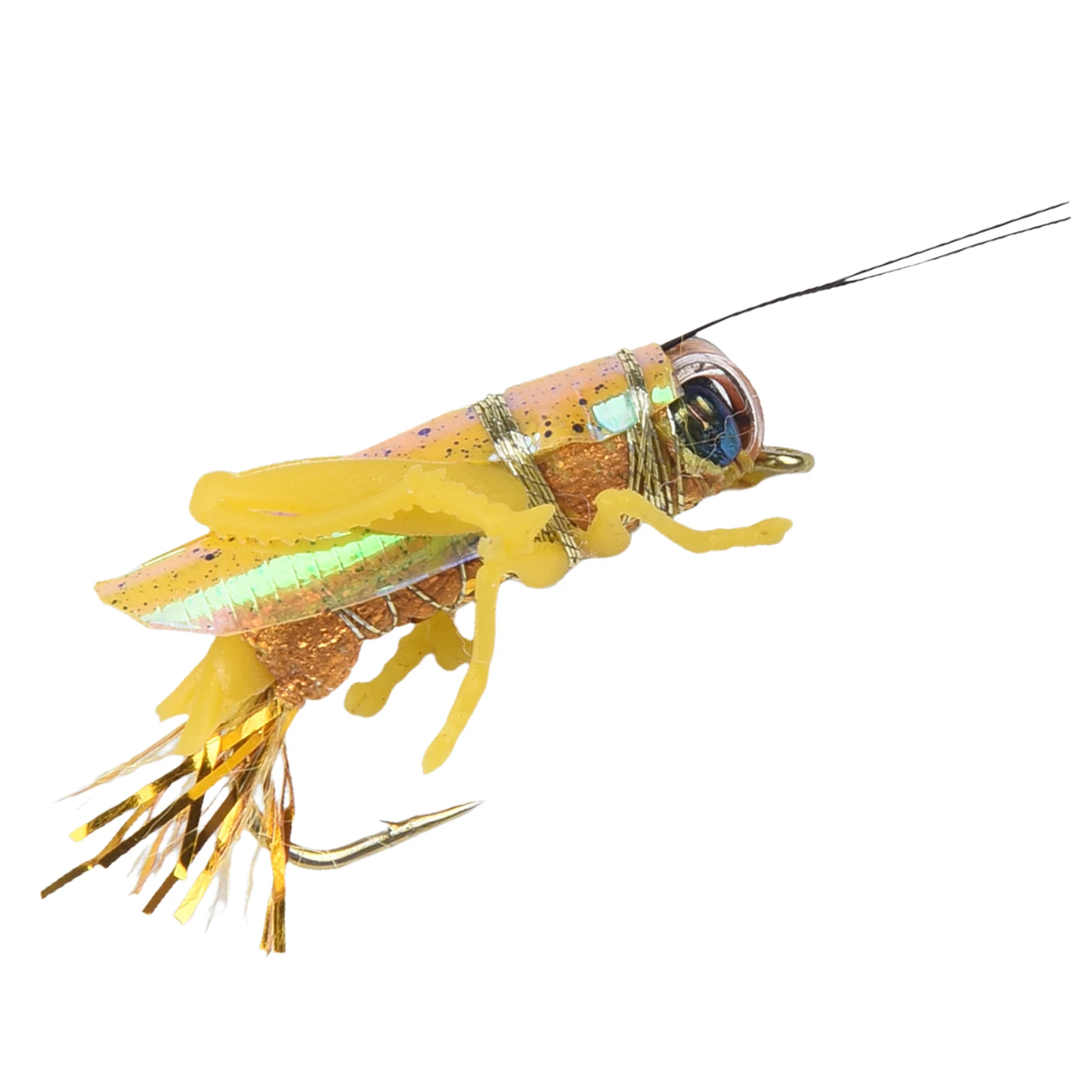 Specification Crankbait Bass Lures Bass Lures Artificial Bait Simulated Grasshopper Nymph Appearance Bionic Bait