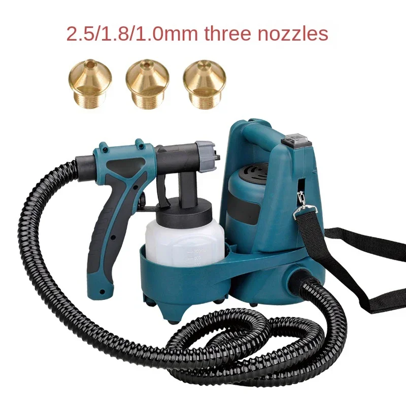 1pc  High Pressure Paint Sprayer Electric Spray Gun Emulsion Paint Sprayer Formaldehyde Removal Spray Gun