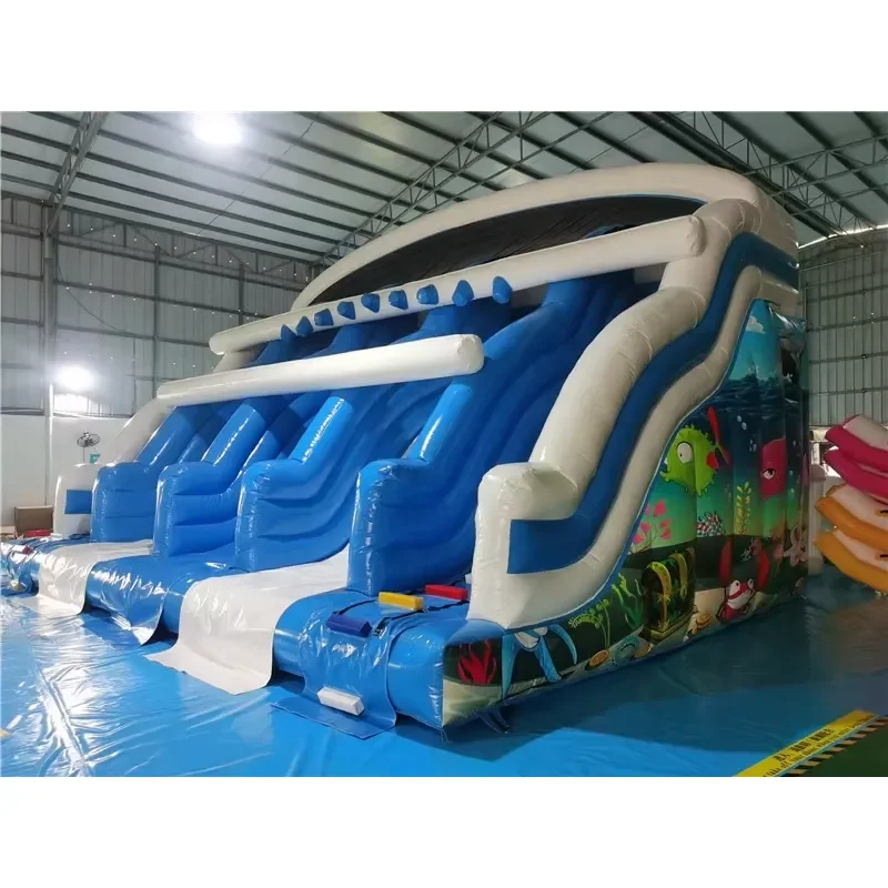 Commercial Inflatable Water Slide Cheap Inflatable Pvc Material Slide Inflatable Slide With Pool for Hot Sale