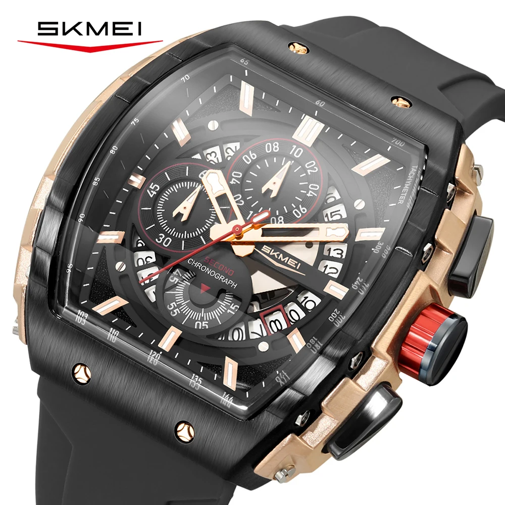 

SKMEI Luxury Movement Quartz Watch For Men Women Business Date Week Wristwatch Fashion Design Waterproof Time Clock Reloj Hombre