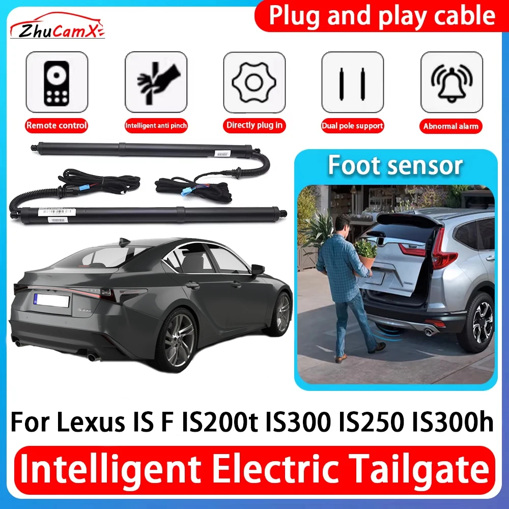 ZhuCamX Car Power Trunk Electric Suction Tailgate Intelligent Tail Gate Lift Strut For Lexus IS F IS200t IS300 IS250 IS300h