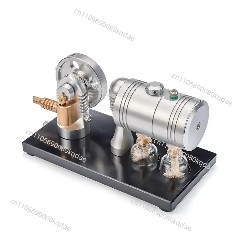 Physics experiments for primary and secondary school students can start a steam engine model, a liquid fuel engine, and a heatin