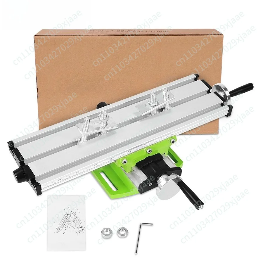 Multifunction Worktable Milling Machine Working Slide Table Vise Fixture Mechanic Tools Adjustable X-Y Woodworking Benches