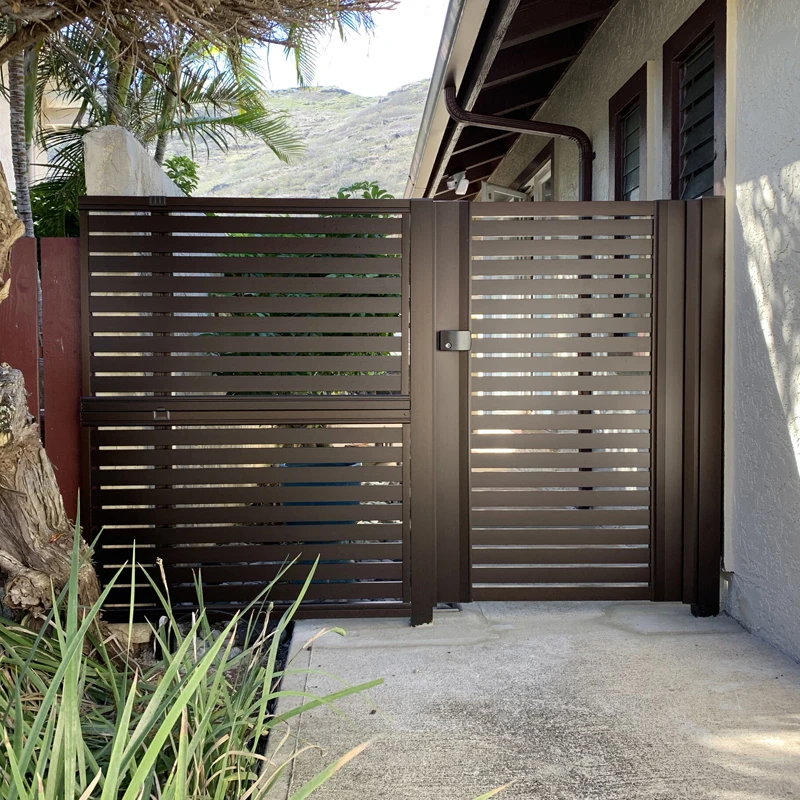 *& Smart Sliding Gate 8Ft Aluminum Alloy WiFi Control Voice Assistant Ready