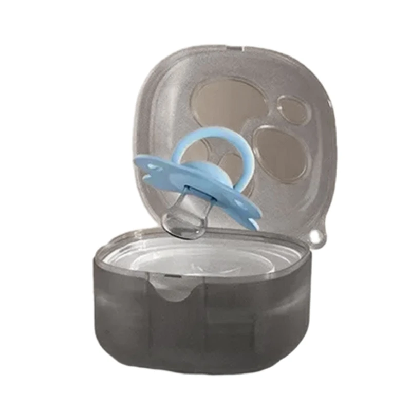 Cat Claw Paw Baby Pacifier Box Pacifier Clip PP Plastic Soother Container Holder Box Travel Holder Pacifier Nipple Storage Case