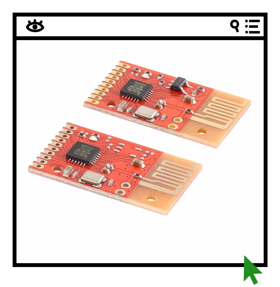 

5 шт. L24YK-TXH/RX4 2,4 ГГц беспроводной модуль дистанционного управления для умного дома с шестиканальным переключением и радиочастотной передачей