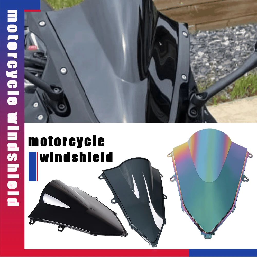 

2023 2024 CBR650R Wind Screen Deflector For HONDA CBR650R CBR650R 2019-2021 2022 2023 2024 Double Bubble Windshield Windscreen