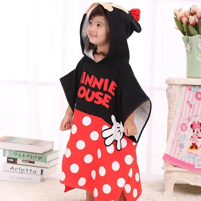 Disney Towel Cartoon Cotton Children Kids Handtowel Boy Girl Adult BathTowel Minnie Mouse McQueen Car Absorbing Towel