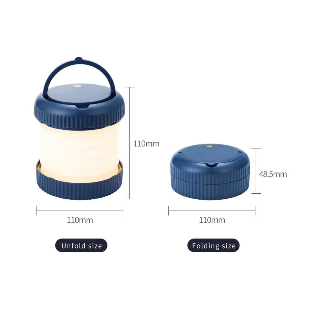 

Folding Camping Lamp Lightweight USB Rechargeable Tent Lights for Backpacking Hiking Tent Lights Camping Lanterns