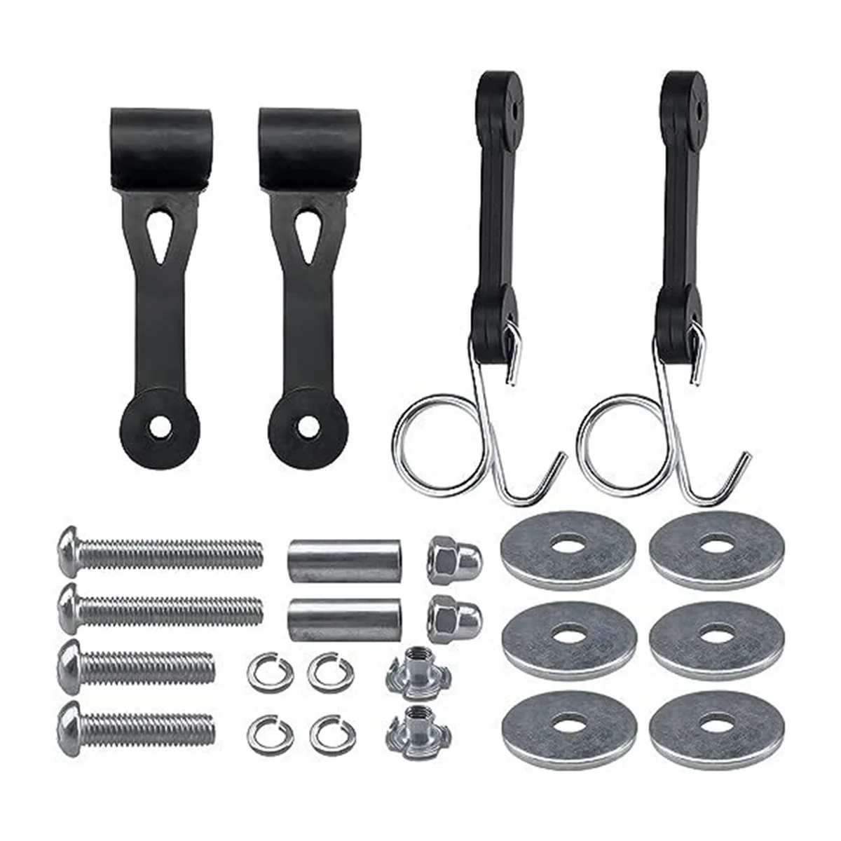A08R 109808X 160793 Latch Assembly Bagger Hood Latch Straps Compatible with Yard Lawn Tractor for 42inch and 46inch Decks