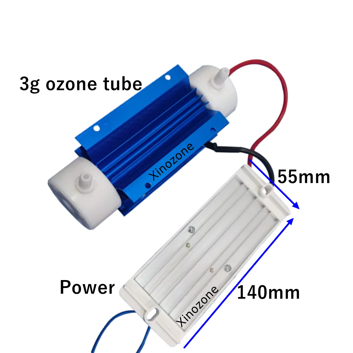 3G Air cooled ozone generator for purifying air and water Ozonator cleaning fruits vegetables farm factory water purifier