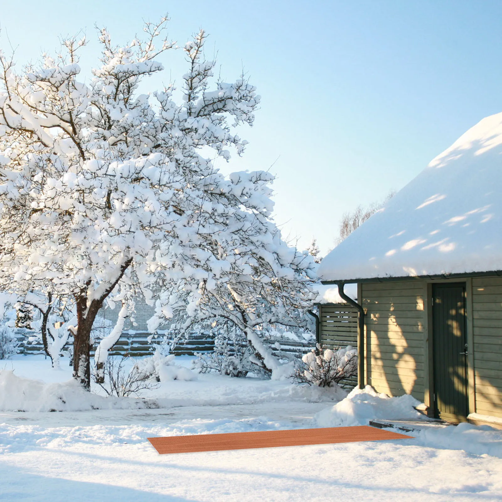 

Heavy-Duty Non-Slip Rug Pad Felt Anti-Slip Outdoor Steps Stairs Snow Ice Protection Winter Mat Carpet Snow Slider Mat