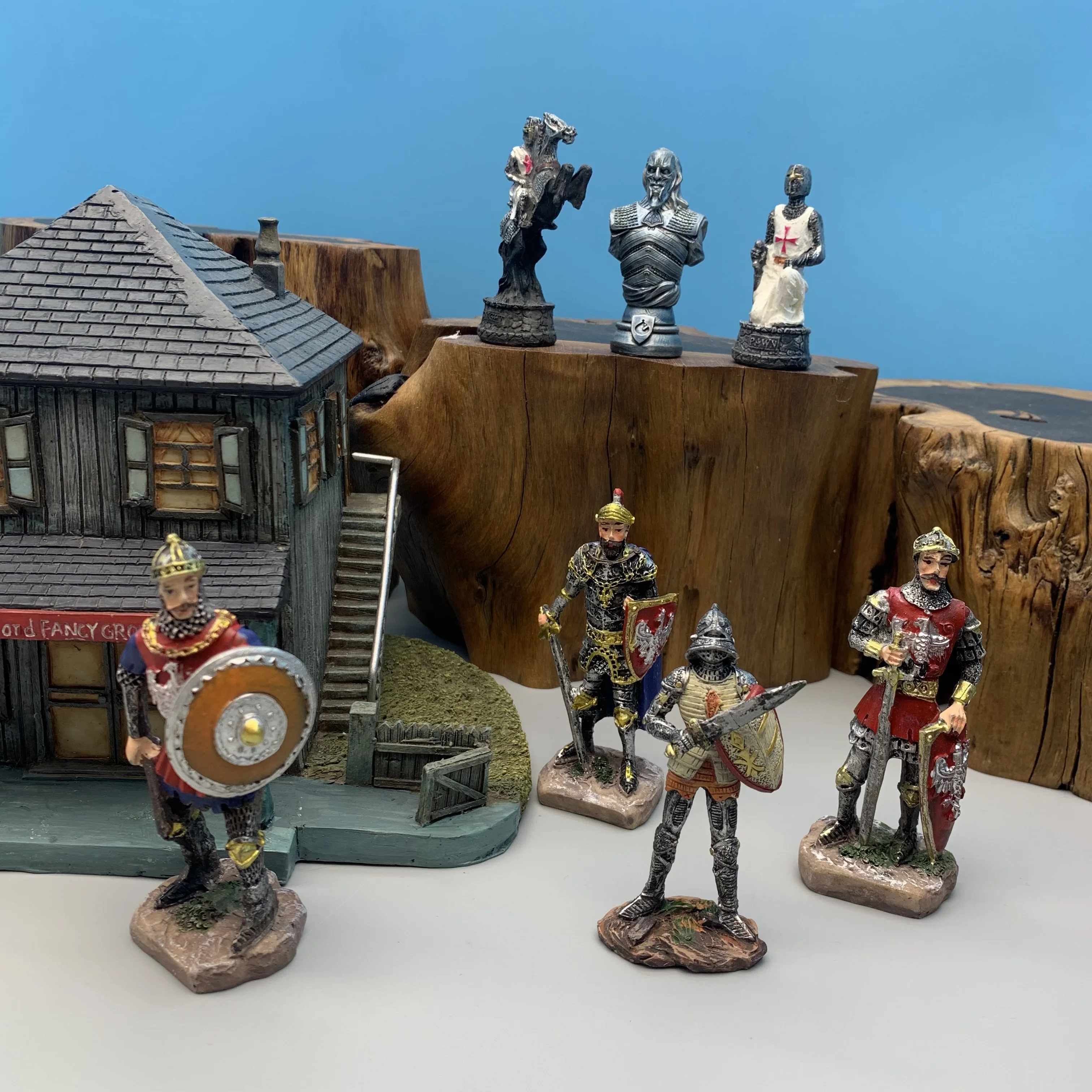 

Malta Crusader Knight & Poland Soldier 3D Creative Decoration Articles Tourist Souvenir Ornaments Handicraft Gifts