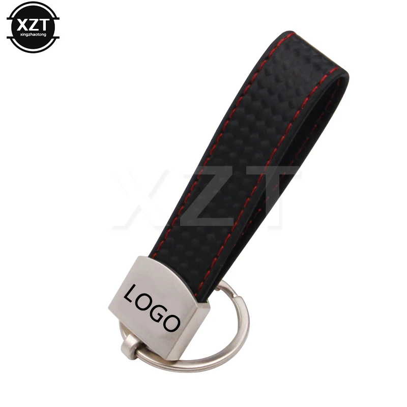 Car keychain 3D metal PU leather fashion keychain for Volkswagen VW R Golf 3 4 5 6 7 Polo Passat b5 b6 Jetta Touran Styling