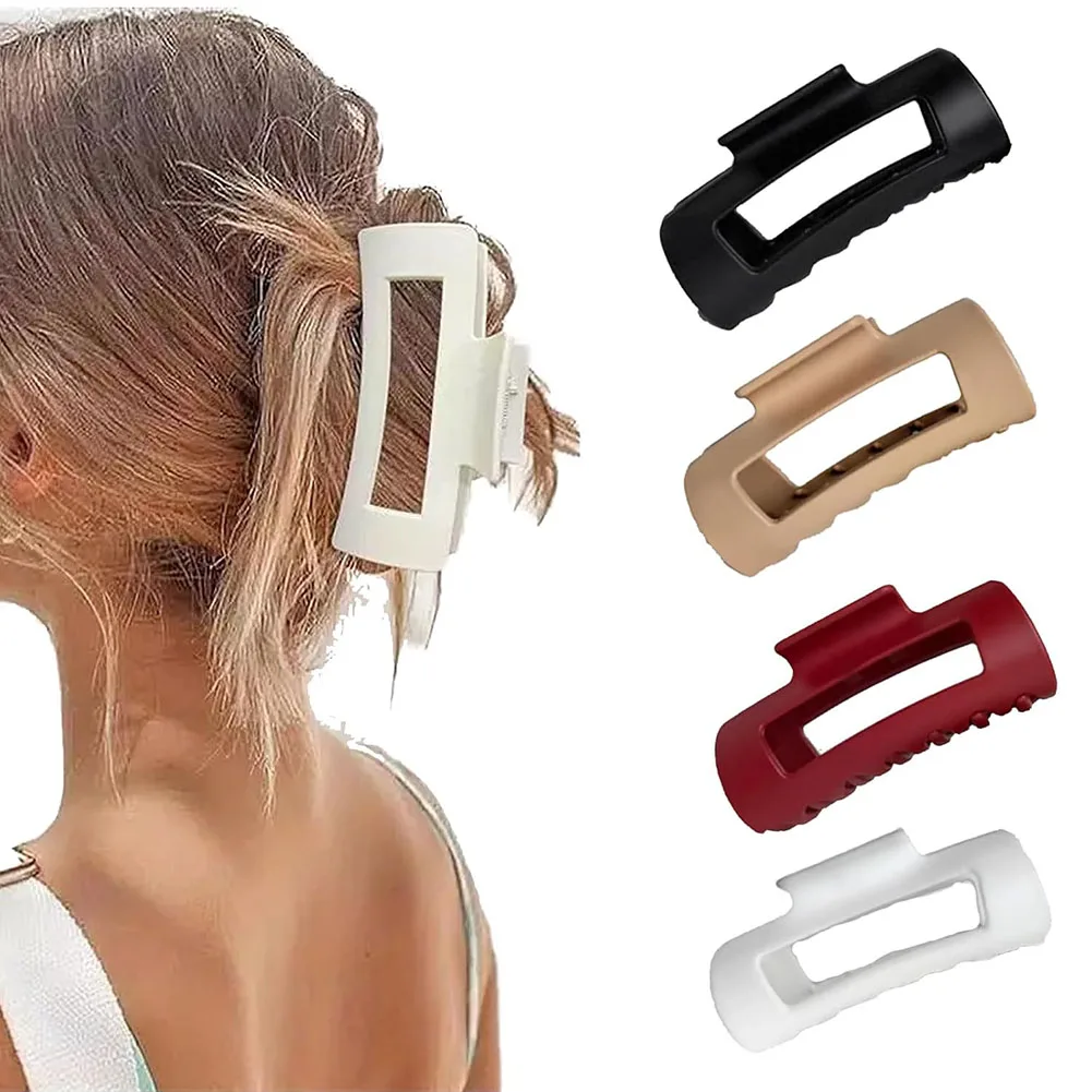 

Silicone Elegant Hair Clip Nonslip Cloud Clip Flexible Trendy Hair Accessories for Thick Or Fine Hair