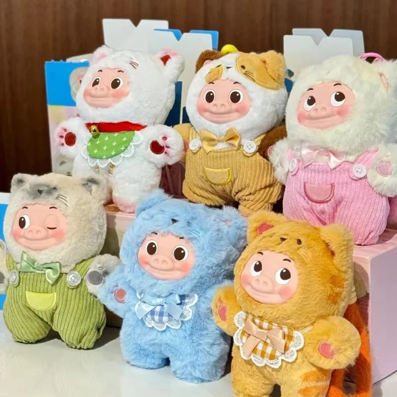 핫 피그 히어로 남성 신 인형 펜던트 블라인드 박스 귀여운 비닐 얼굴 장식 선물 소녀와 소년 트렌디 서프라이즈 장난감 재고 있음
