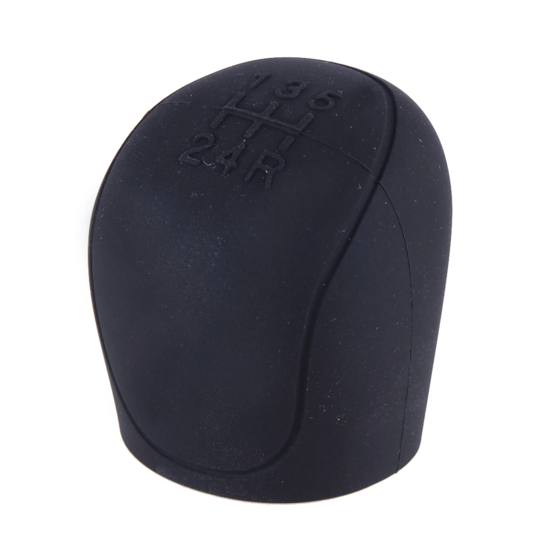 

5 Speed Gear Shift Shifter Knob Cover Handbrake Sleeve Protector Black Silicone Fit for Universal Car