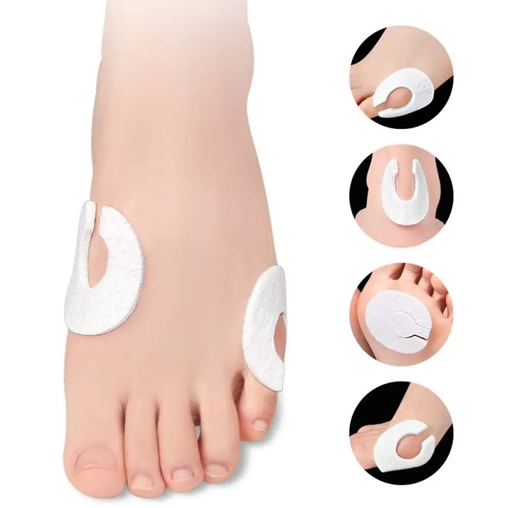 Coussinets de protection des pieds, coussinets de manchon métatarsiens, coussinets de callosités, autocollant anti-usure des pieds, coussinets d'oignon de maïs, patch pour les yeux jetable