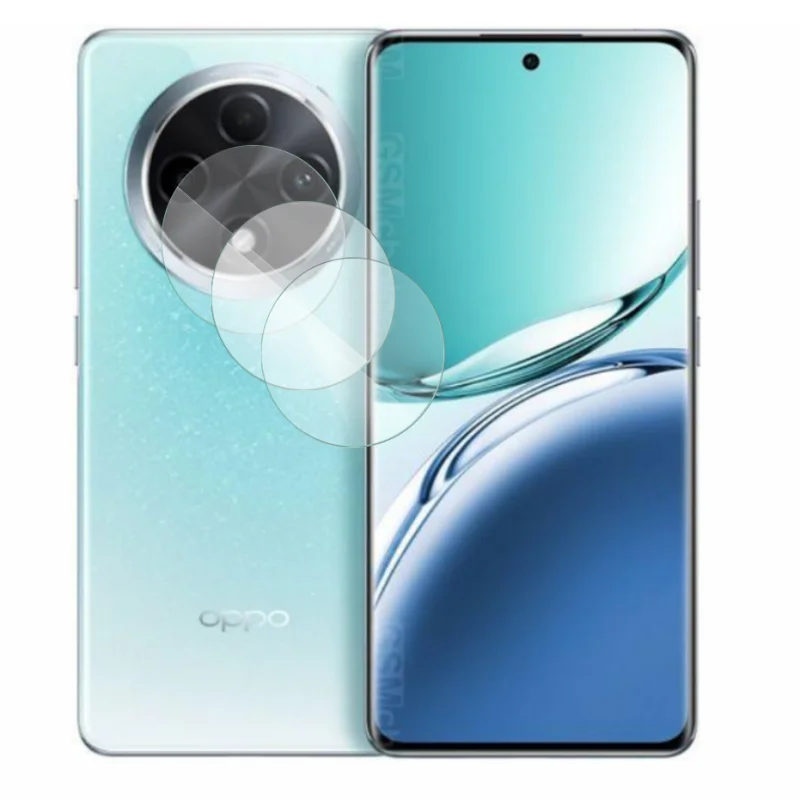 Protector de lente de cámara para OPPO A3 Pro, película templada Original, cubierta de lente de vidrio, 3 piezas