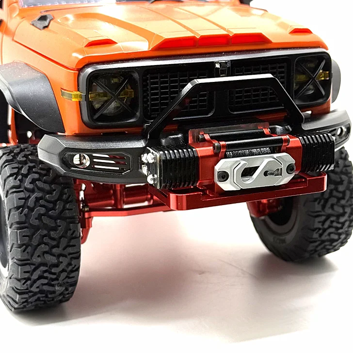 RC Mangniu 300 remote control car metal front bumper modification fully upgraded MN300 climbing car simulation upgrade can be eq