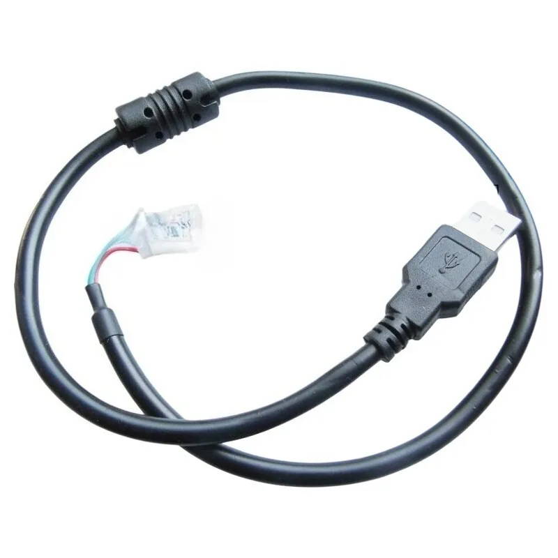 10PCS USB Male to PH2.0-4P MX1.25 XH2.54 24AWG Communication Extension Cable 0.5m DIY Electronic Wiring Harness