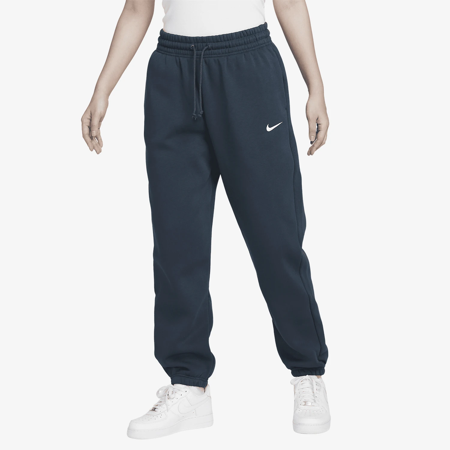 Nike genuine Oversize women's embroidered knitted fleece warm pants FZ5997-478
