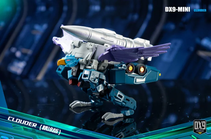 DX9-mini 01A Triple cambiadores Doubleclouder DX9mini Clouder Vasili juguetes transformadores de pequeña escala