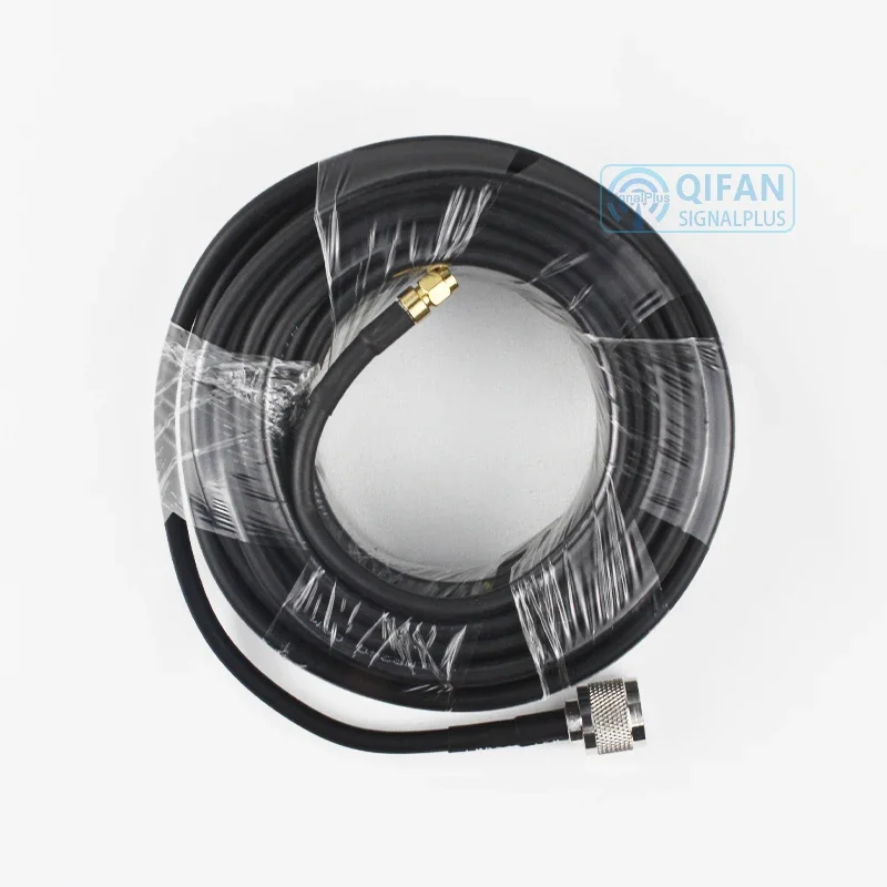 

SMA male to N male low loss lmr240 cable RF Coaxial Super flexible FEED cable 20 meters 64ft