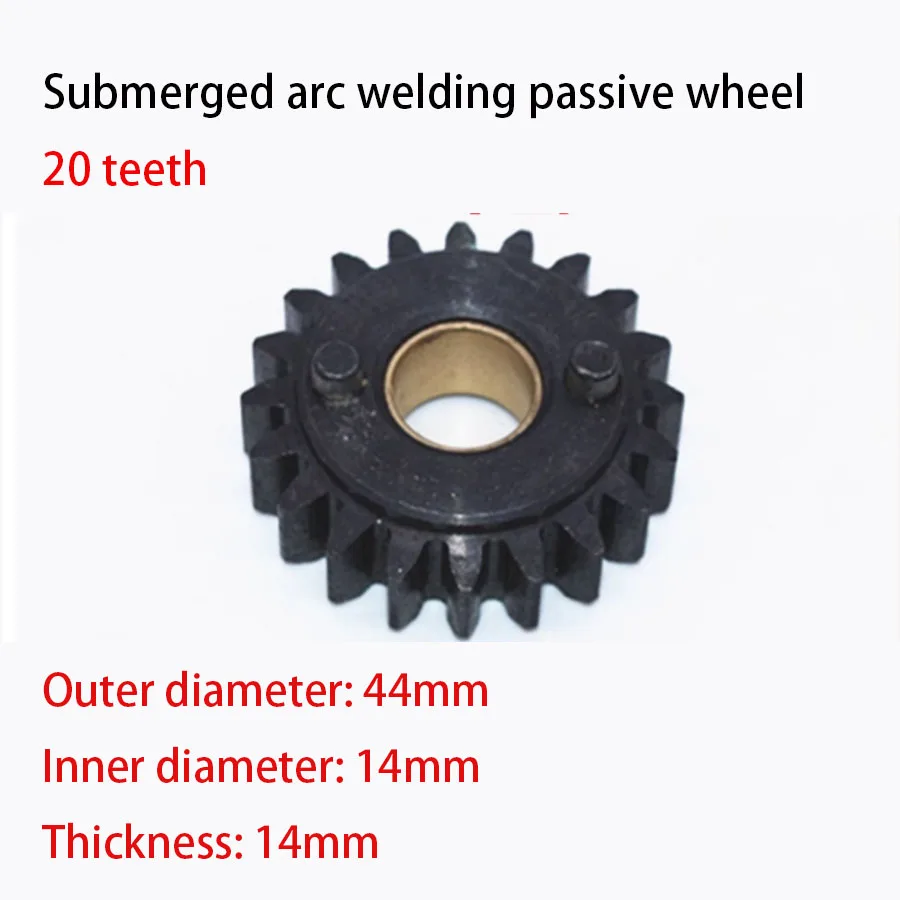 Arc welding belt toothed wire feeding wheel bearing steel guide wire wheel 40 * 14 * 12 3-4 submerged arc welding machine