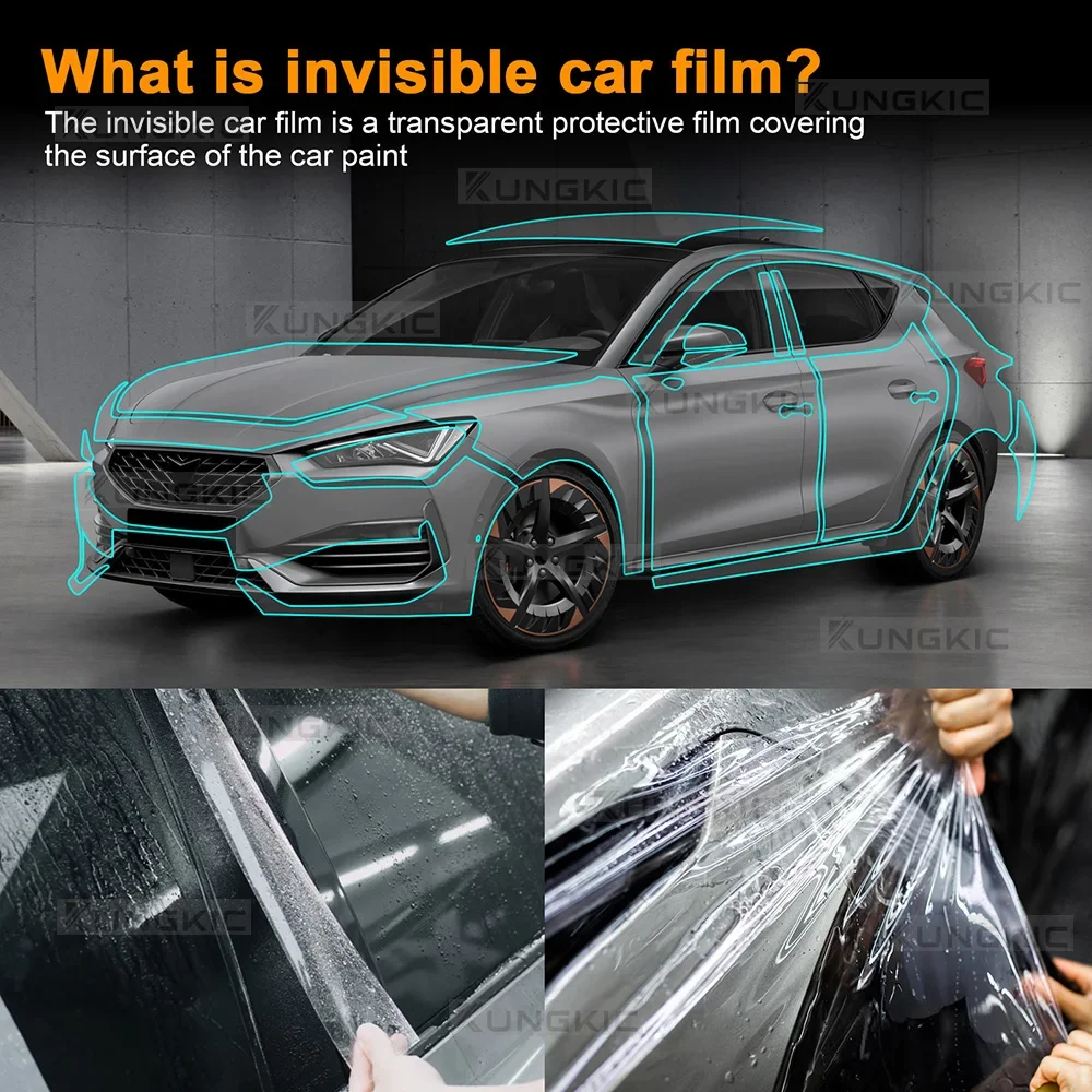 

TPU Paint Protection Film For Seat Cupra Leon 2021 2022 2023 Body Sticker Anti-scratch Protective Transparent PPF Accessories