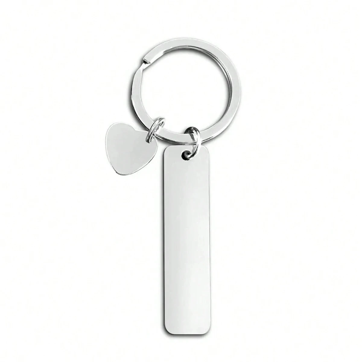 Personalisierter Schlüsselanhänger mit graviertem Namen, individueller Text, Schlüsselanhänger aus Edelstahl, romantisches Valentinstagsgeschenk für Männer und Frauen zum Jahrestag – Detail 8