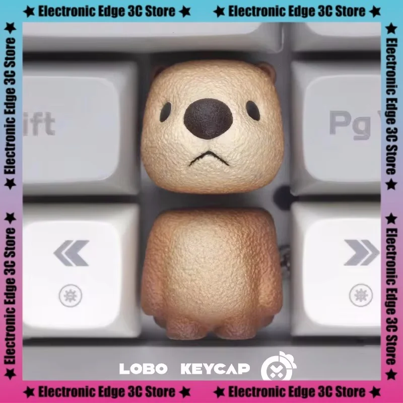 

2024 New Party Animals Keycaps Custom Cute Keyboard Cap Direction Resin Process Key Cap Mechanical Keyboard Gaming Accessories