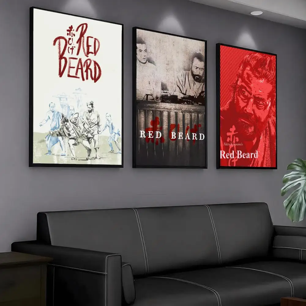 classic movie R-Red Beard 1965-D Painting Calligraphy Artwork for Home Bedroom Office Wall Decoration Gift