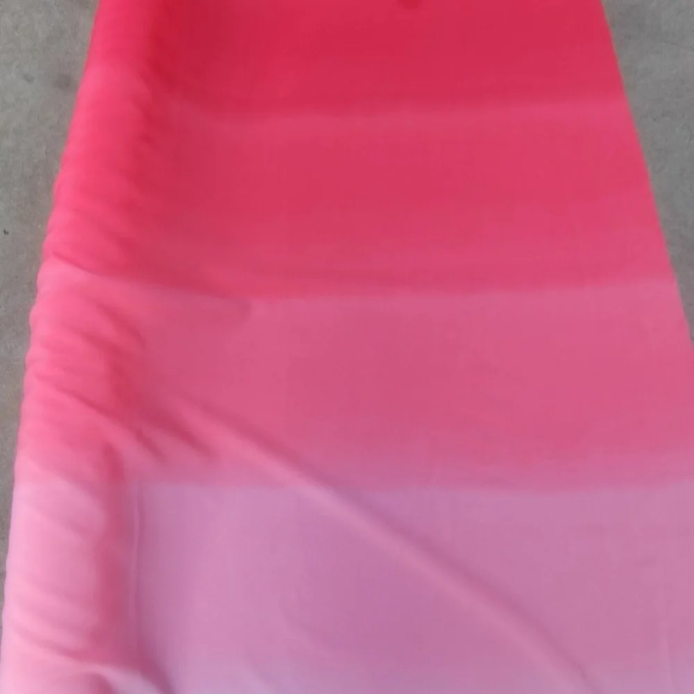 

Градиентная шифоновая прозрачная ткань 30D для перспективной танцевальной одежды ханьфу, шаль, ткань по метрам, материал для шитья своими руками, ткань