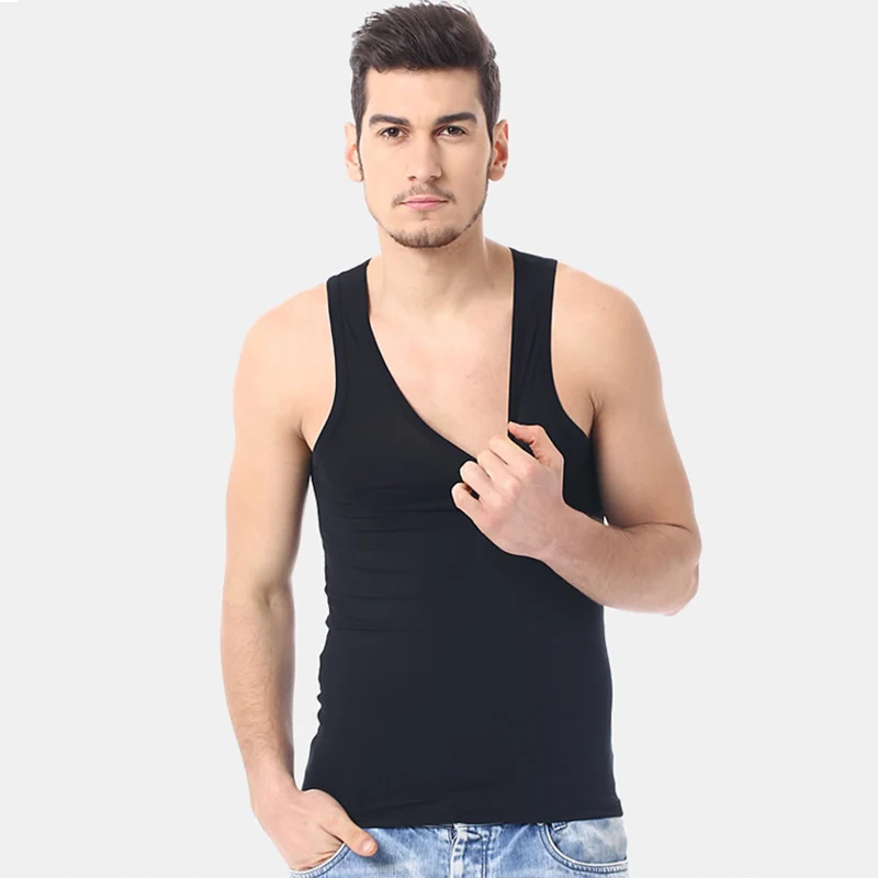 2024 New Men\'s Summer Lightweight Cotton Vest Sports Casual Home Outdoor Close-Fitting Tops Breathable Quick Drying Loose Vest