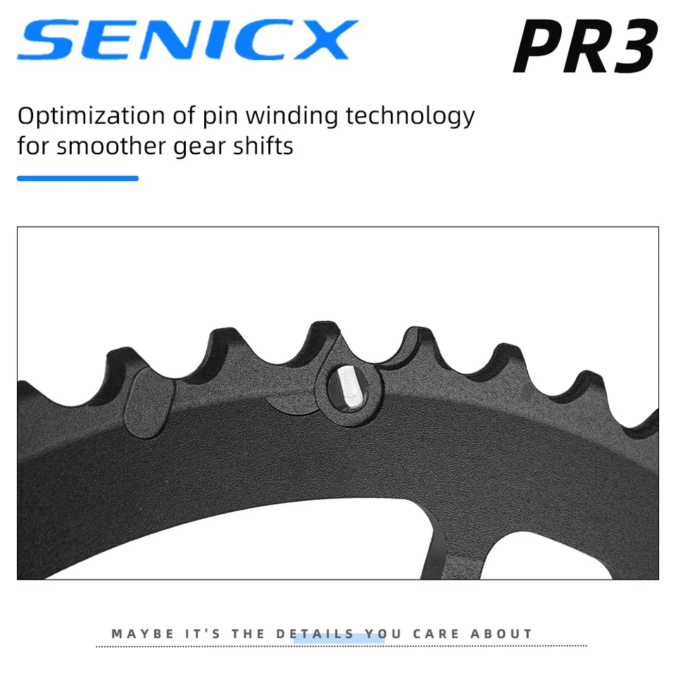 Senicx PR3高品質道路自転車クランクセット165/170/172.5/175