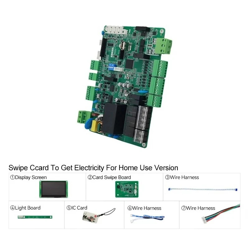 Single gun DC charging pile main board new energy vehicle circuit board double-sided