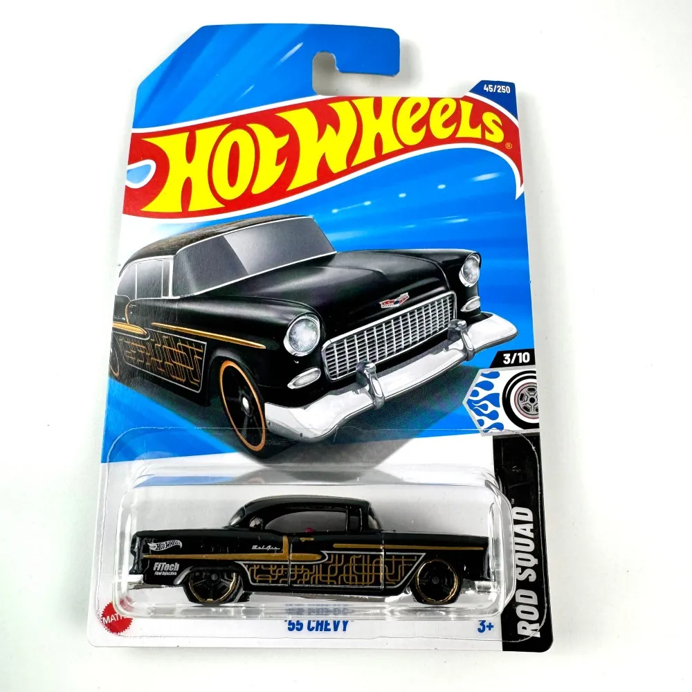 2025-45 Hot Wheels Cars 2025B 55 CHEVY 1/64 Metal Die-cast Model Toy Vehicles