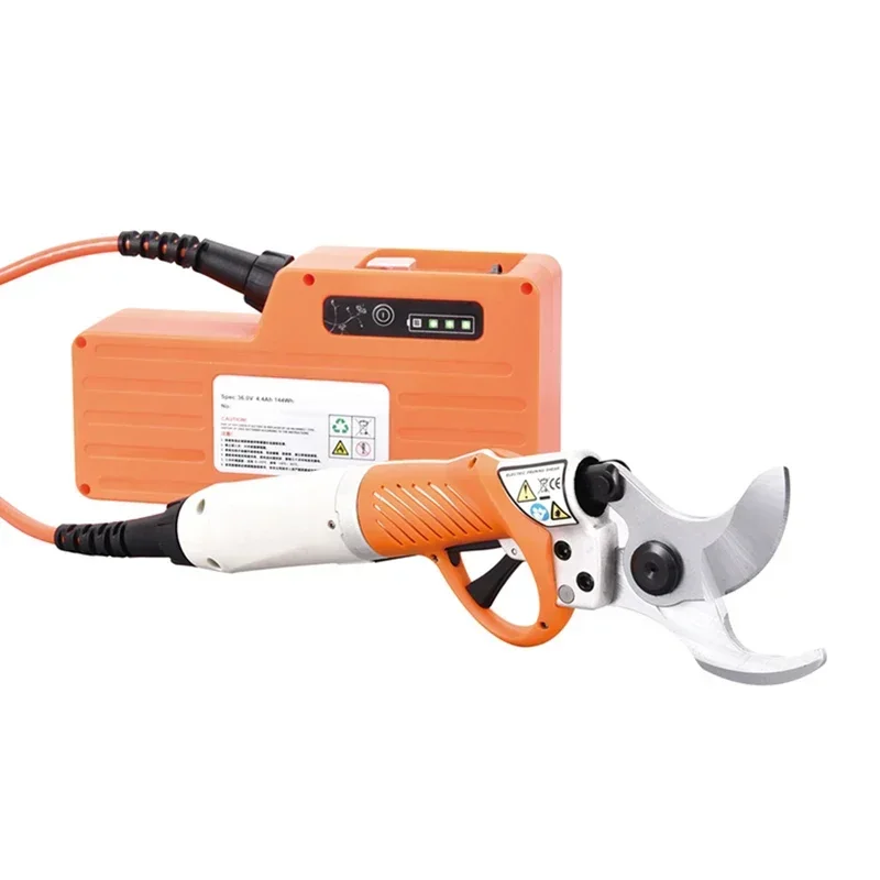 2026  DC36V Cordless Electric Pruning Shears Battery-Powered Cutter for Garden Trees Branches Coated Pruning Tool