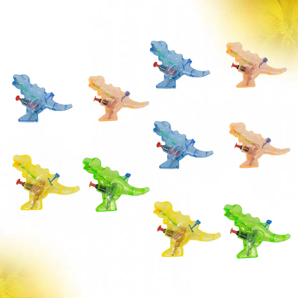 10Pcs Dinosaurier Wasser Spray Spaß Outdoor Pool Liefert Bunte Kinder Wasser Pistole Sommer Party Spielen Childern Spielen Spielzeug