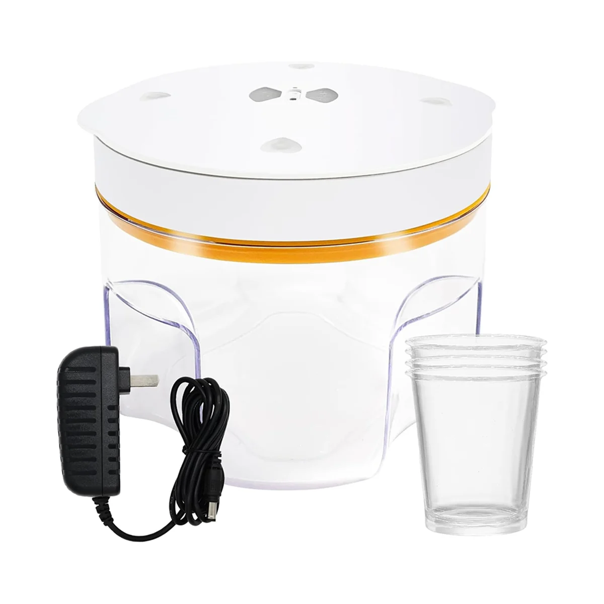 

A79G Resin Bubble Remover with Timing,95 KPa Resin Vacuum Chamber, 2L Epoxy Resin Bubble Remover Machine for Molds US Plug B