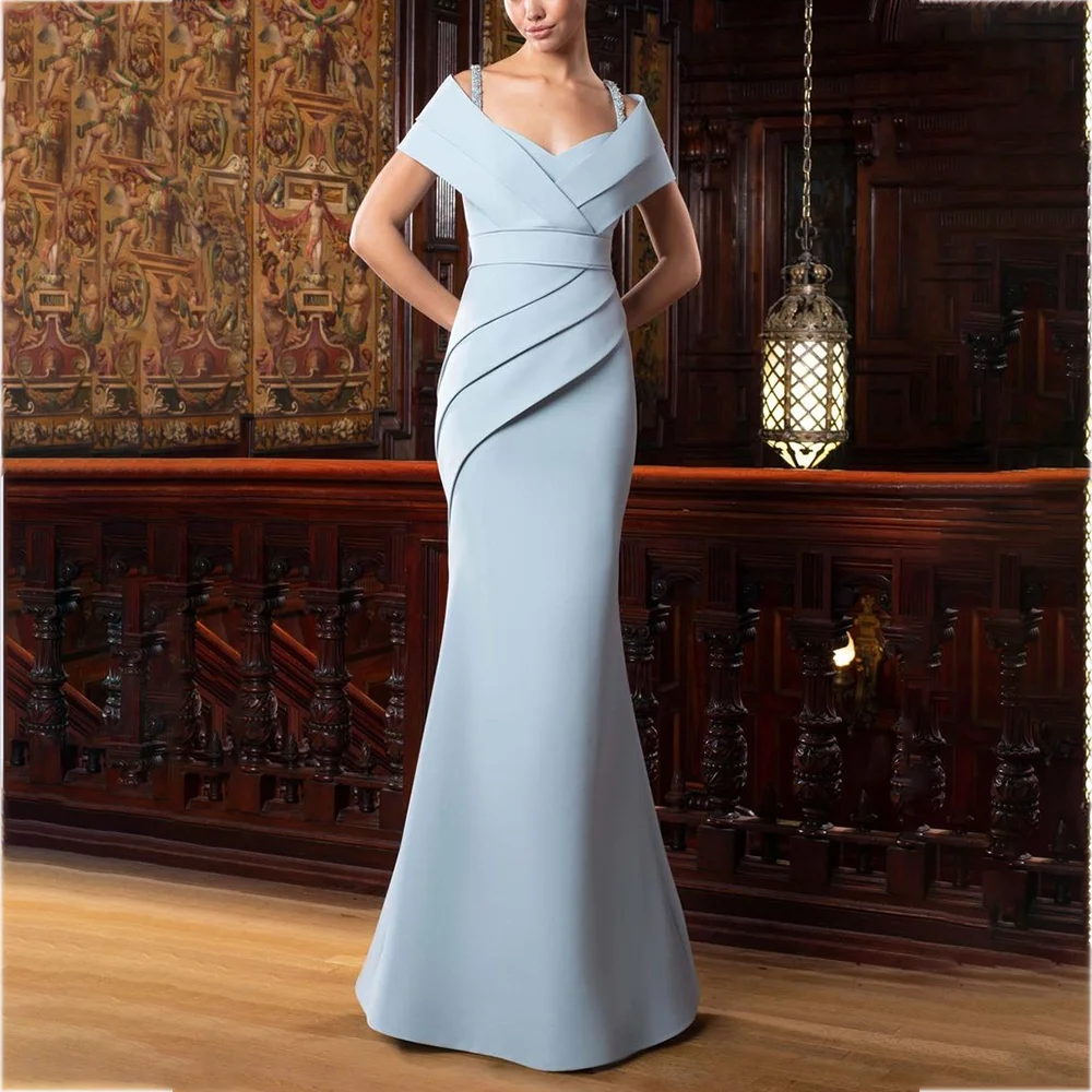 فستان سهرة مخصص مكشوف الكتفين - مراجعة Women'S Formal Dinner Wear وسعره