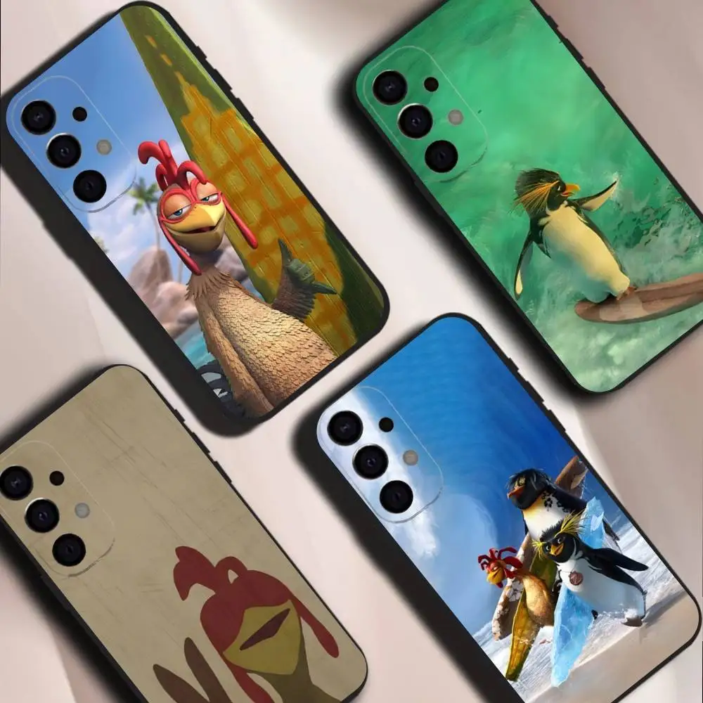 

Chicken J-Joe Surf Shockproof Phone Case For Samsung S26,S25,S24,S21,S22,S23,S30,Ultra,S20,Plus,Fe,Lite,5G Black Cover